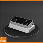 Plexisklový stojan pre krabičku elektronických cigariet
