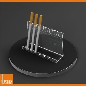 Stojan pre elektronické cigarety 7ks ― Plastiks - výroba výrobkov z plexiskla na Slovensku.