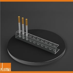 Stojan z plexiskla pre elektronické cigarety 10ks ― Plastiks - výroba výrobkov z plexiskla na Slovensku.